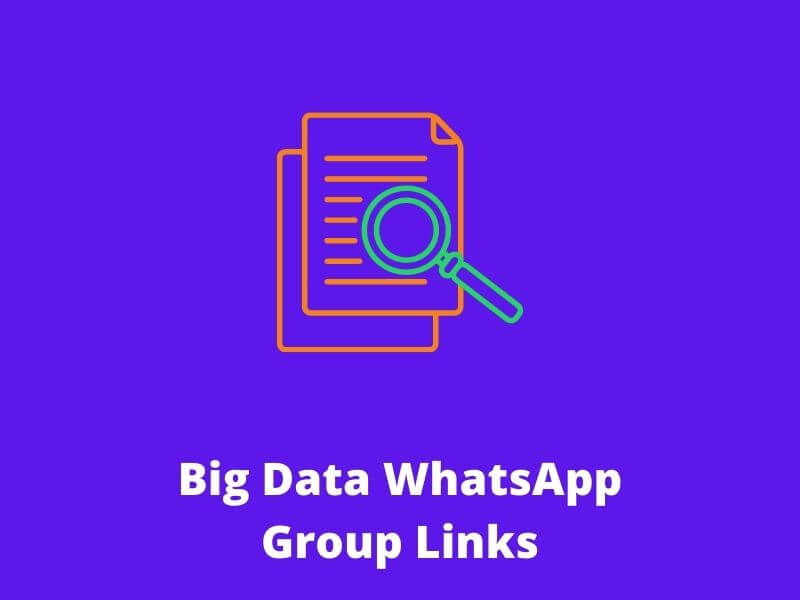 Big Data WhatsApp Group Links