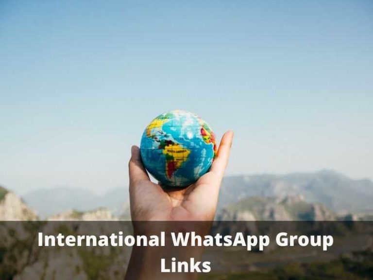 International WhatsApp Groups Links