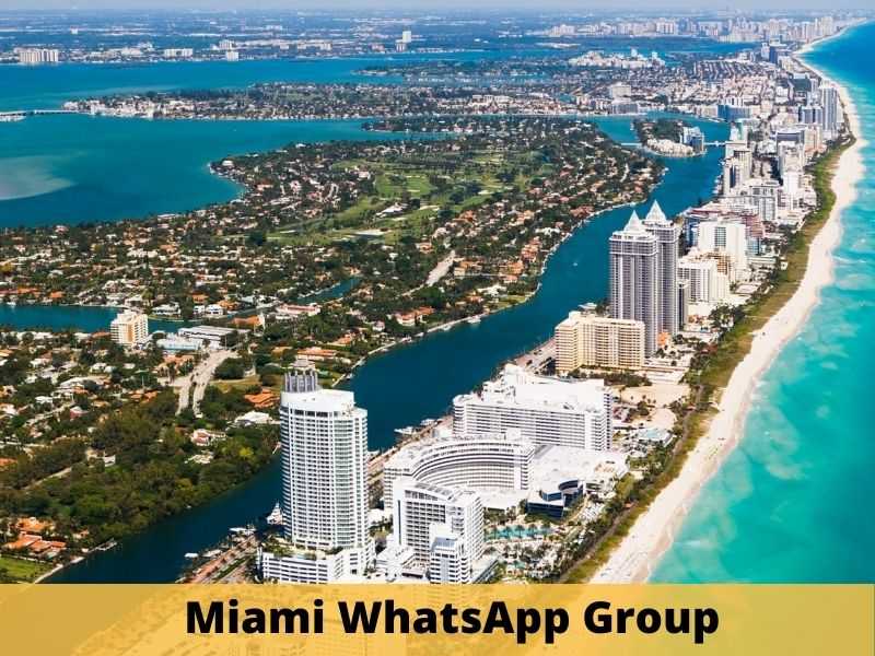 Active Miami WhatsApp Group Links