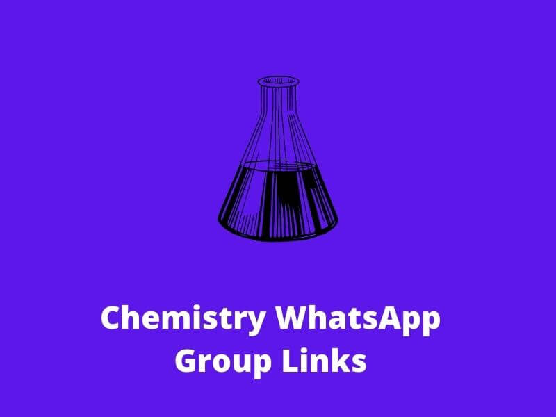 Chemistry whatsapp group links