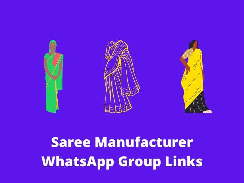 Saree Manufacturer WhatsApp Group Links