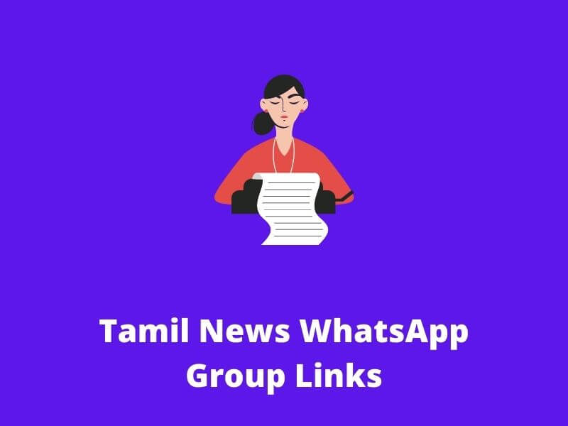 Tamil News WhatsApp Group Links