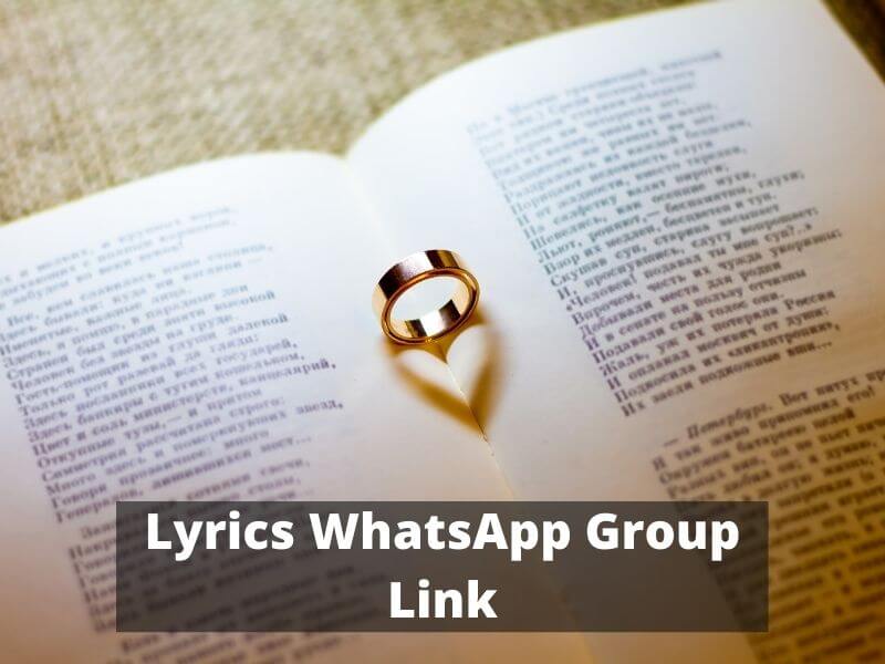 Lyrics WhatsApp Group Links