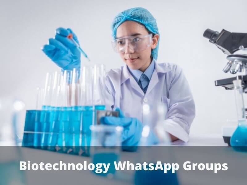 Biotechnology WhatsApp Group Links