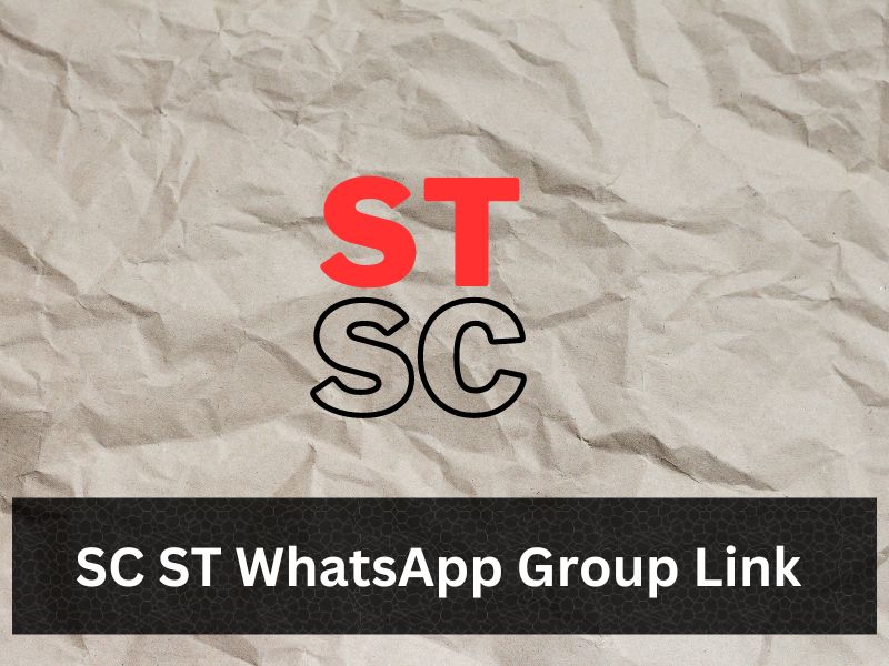 SC ST WhatsApp Group Link 
